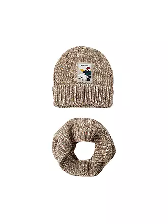 MAYORAL | Jungen Set 2-teilig Haube, Schal | beige