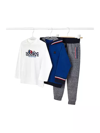 MAYORAL | Jungen Set Jacke, Shirt und Hose 3-teilig | blau