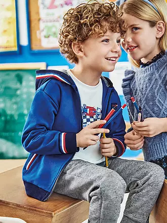 MAYORAL | Jungen Set Jacke, Shirt und Hose 3-teilig | blau