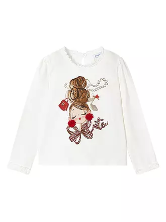 MAYORAL | Mädchen Langarmshirt | weiss