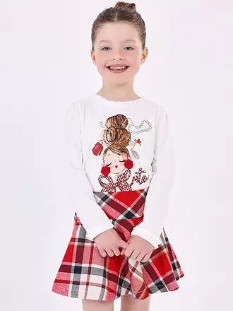 MAYORAL | Mädchen Langarmshirt | weiss