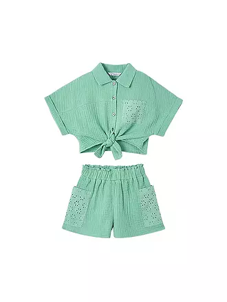 MAYORAL | Mädchen Set 2-teilig Bluse und Shorts | pink