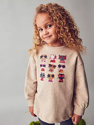 MAYORAL | Mädchen Set 2-teilig Pullover und Leggings | beige