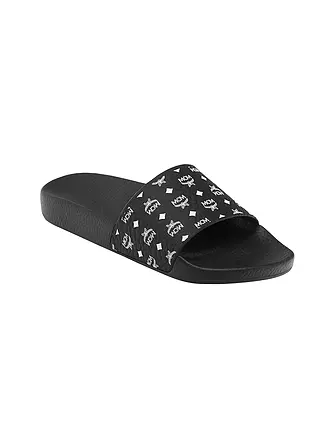 MCM | Badeschuhe - Sandalen COLLECTION WOMAN SLIDE | schwarz