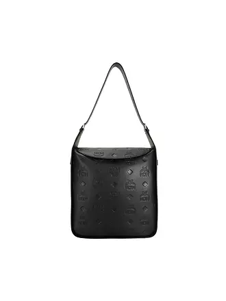 MCM | Ledertasche - Hobo AREN Large | schwarz