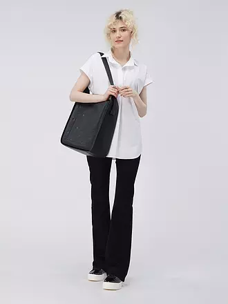 MCM | Ledertasche - Hobo AREN Large | schwarz