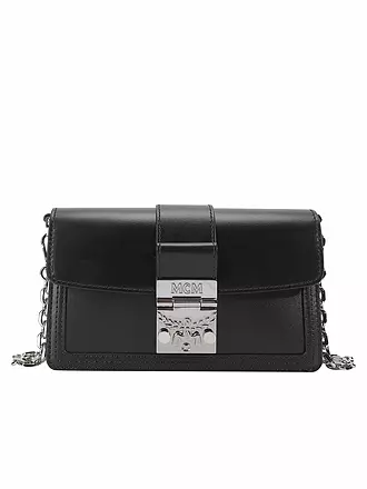 MCM | Ledertasche - Mini Bag Gretl | schwarz