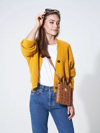 MCM | Ledertasche - Mini Bag VERITAS VISETOS XMini | grau