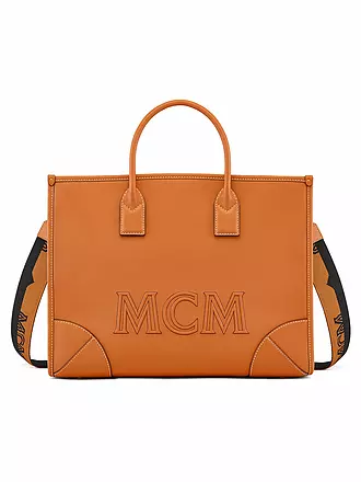 MCM | Ledertasche - Tote Bag MÜNCHEN | braun