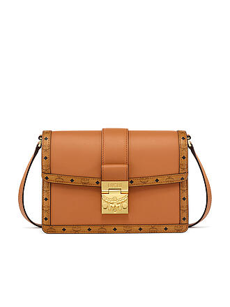 MCM | Ledertasche - Umhängetasche TRACY Small | beige