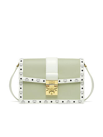MCM | Ledertasche - Umhängetasche TRACY Small | beige