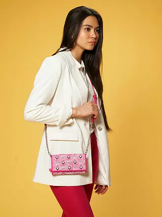 MCM | Smartphone Case Handy Tasche Portuna | pink