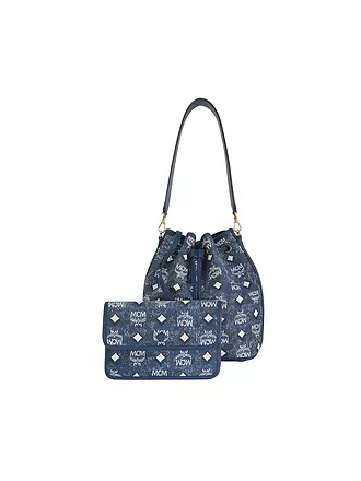 MCM | Tasche - Bucket Bag DESSAU Medium | blau