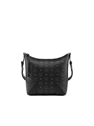 MCM | Tasche - Hobo Bag Klara M Visetos | schwarz