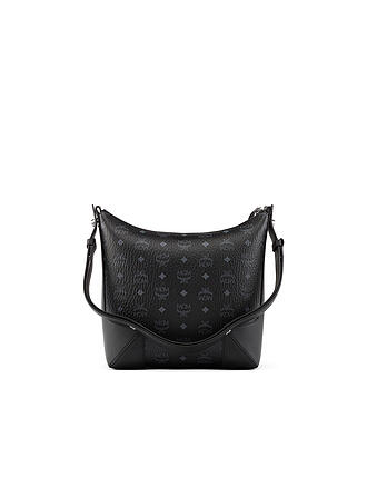 MCM | Tasche - Hobo Bag Klara M Visetos | schwarz