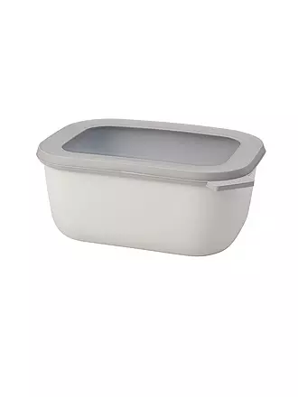 MEPAL | Fischhaltedose - Multibowl Cirqula hoch 1,5l  Nordic White | creme