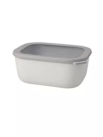 MEPAL | Fischhaltedose - Multibowl Cirqula hoch 3l  Nordic White | creme