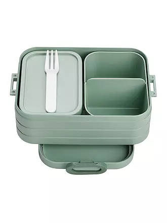 MEPAL | Lunchbox BENTO Midi Take a Break 18,5x12cm Nordic Sage | dunkelblau