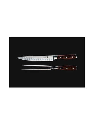 MESSERMEISTER | Messerblock 10-teilig AVANTA Parkawod | braun