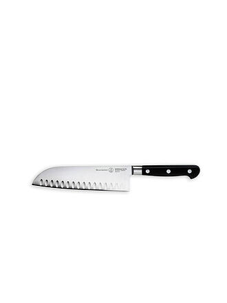 MESSERMEISTER | Santoku Messer MERIDIAN ELITE 17,8cm | schwarz