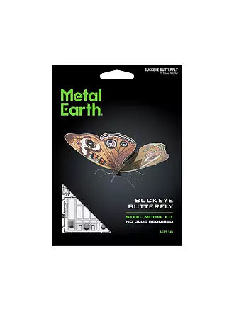 METAL EARTH | 3D Modellbausatz Butterfly Buckeye | keine Farbe