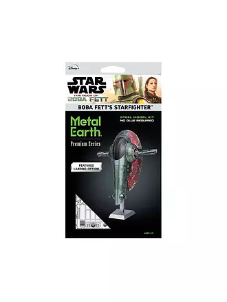 METAL EARTH | Premium Series STAR WARS Mandalorian - Boba Fett's Starfighter | keine Farbe