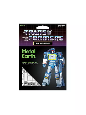 METAL EARTH | Transformers Soundwave | keine Farbe