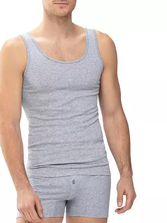 MEY | Athletic Shirt Casual Cotton Schwarz | grau