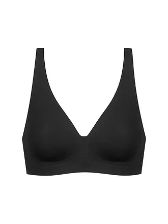 MEY | BH ohne Bügel  SIMPLY BETTER INVISIVLE schwarz | beige