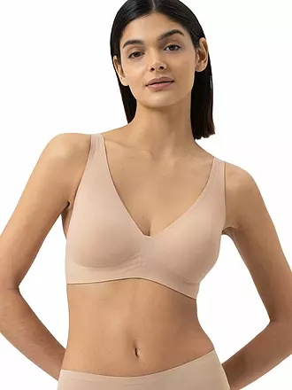 MEY | BH ohne Bügel  SIMPLY BETTER INVISIVLE schwarz | beige