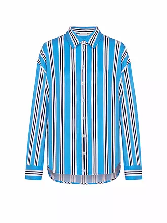 MEY | Langarmshirt CALMING STRIPES | hellblau
