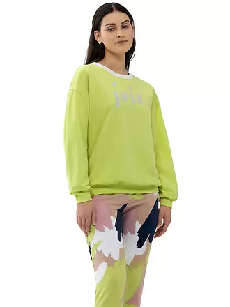 MEY | Loungewear Sweater | hellgrün