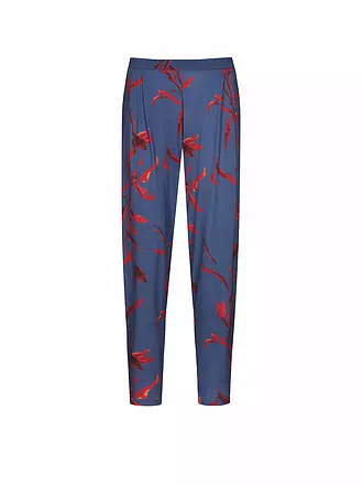 MEY | Pyjamahose 7/8 ROYAL GARDEN astral night | blau