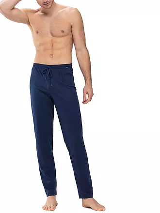 MEY | Pyjamahose MELTON | blau