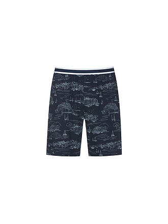 MEY | Pyjamashorts | blau