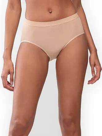 MEY | Slip EMOTION cream tan | hellblau