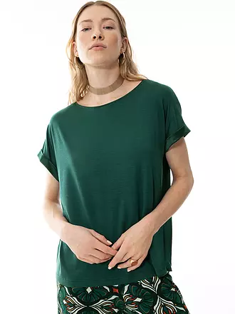 MEY | T-Shirt ALENA | dunkelgrün