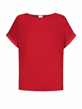 MEY | T-Shirt PURE CHIC thunder grey | rot