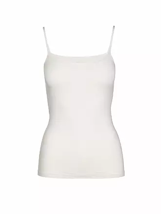 MEY | Top ORGANIC COTTON weiss | beige