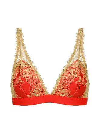 MEY | Triangel BH carnelian orange | orange