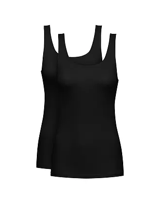 MEY | Unterhemd 2er Pkg. schwarz | weiss