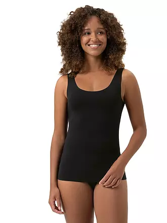 MEY | Unterhemd SIMPLY INVISIBLE schwarz | beige