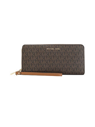MICHAEL KORS | Geldbörse JET SET TRAVEL CONTINENTAL | creme