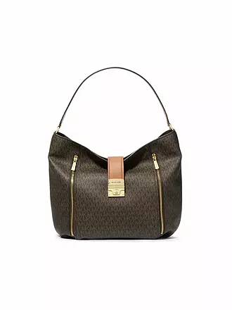 MICHAEL KORS | Ledertasche - Hobo ADDIE | braun