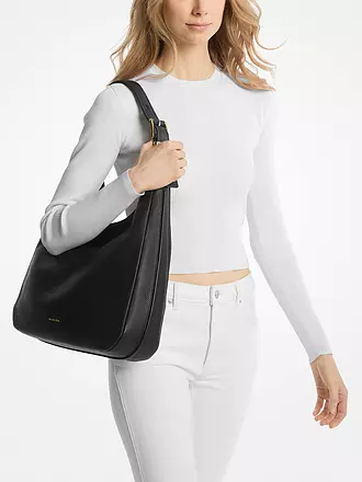 MICHAEL KORS | Ledertasche - Hobo Bag NOLITA Large | schwarz