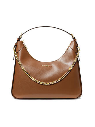 MICHAEL KORS | Ledertasche - Hobo Bag WILMA L | schwarz