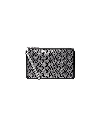 MICHAEL KORS | Ledertasche - Pouch JET SET CHARM LARGE | schwarz