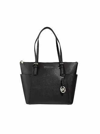 MICHAEL KORS | Ledertasche - Shopper JET SET ITEM | schwarz