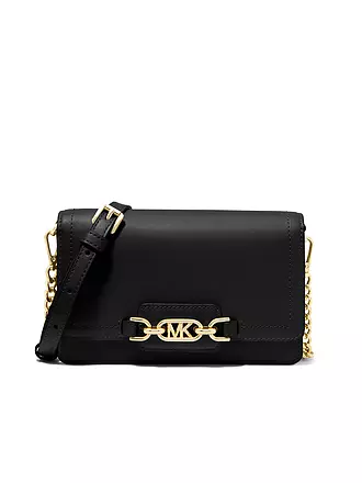 MICHAEL KORS | Ledertasche - Smarthone Bag  HEATHER Small | schwarz