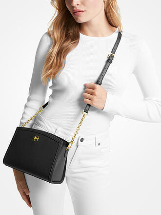 MICHAEL KORS | Ledertasche - Umhängetasche CHANTAL large | braun